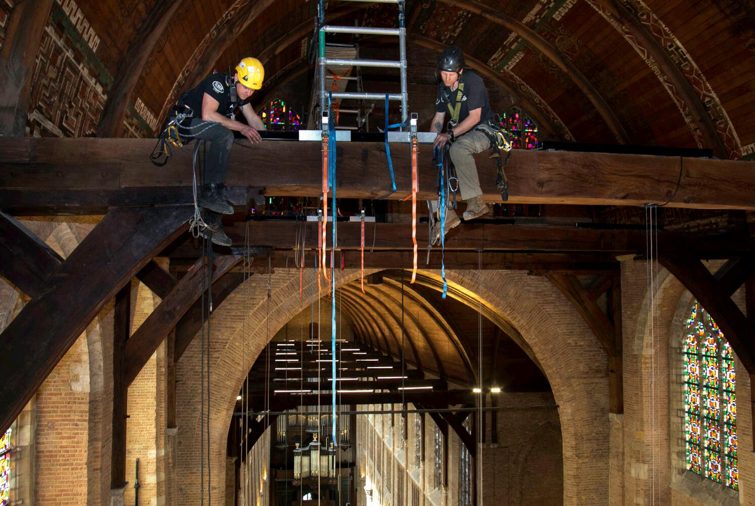 高空作業防護繩